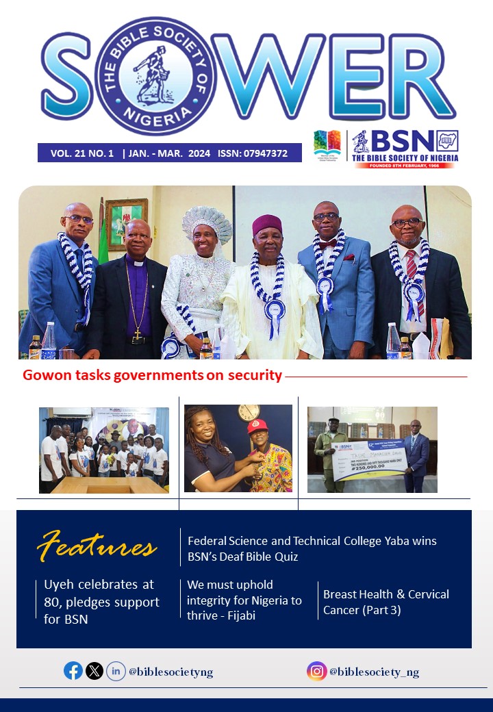 Sower Magazine January to March 2024