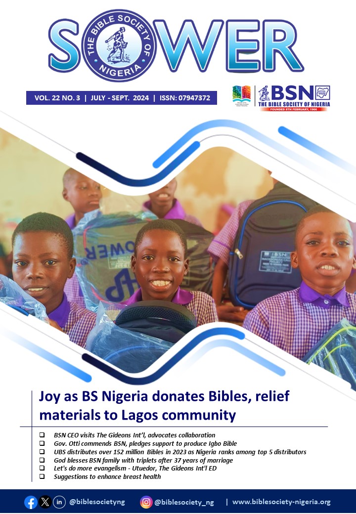Sower Magazine July to September 2024